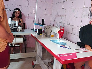 Naughty seamstresses and a lucky customer