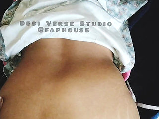 Desi Bhabhi Fucking Doggy Style While on Phone