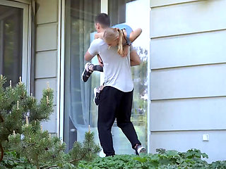 Petite Ukrainian mom girlfriend sex