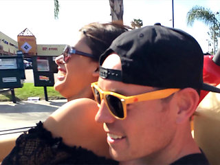 Asian Golddigger gets what's she deserves Big massive facial