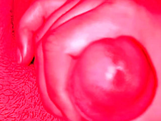 MASTURBATING MY VERY WET PENIS