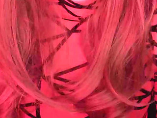 Sissy Gurl strokes and eats her cum