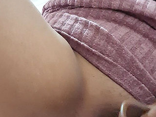 Flirting with his sports toys