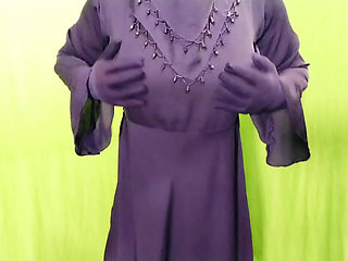 Indian beautiful hijabi muslim couple thirsty for fuck