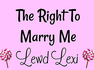 The Right to Marry Me Audio