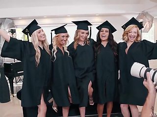 Adira Allure, Bunny Madison, Kai Jaxon, Madison Blaze, Jena Larose Reverse Gangbang Thailand