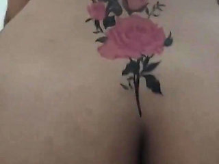 Indian Wife with Fake Tattoo Hot Mom