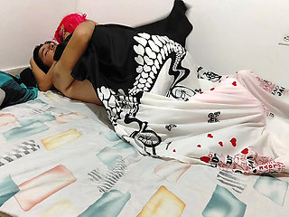 Mature Woman with Pink Hair Sucks Cock and Rides of a Married Man