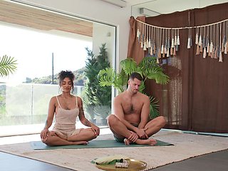 Medusa shares Dan Damage's big dick with her husband