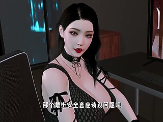 3D BBW Asian MILF Naked Her Perfect Ass Cheating with Young Big Dick