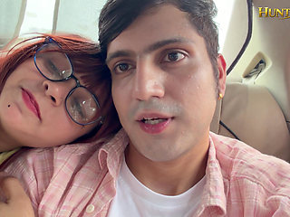 When the Road Trip Gets Too Hot - Sex in Car