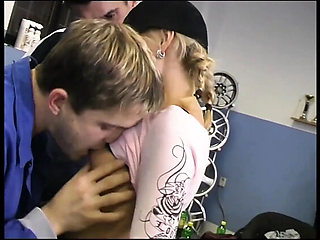 Kamil Klein & Hanna's Honeypot Threesome - Big Dick Blowjob and Pussy Fucking