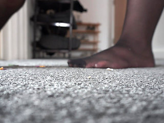 Giantess Plays Hide and Seek with Shrunken Colleagues