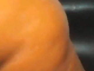 Big Black Ass in Panties Ass Clapping and Spreading Cheeks