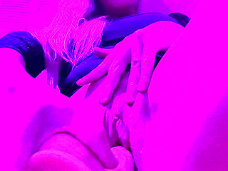 Cumming Under a Blacklight