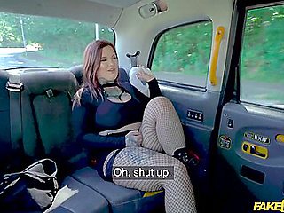 Busty Sabien Demonias Deep Throat & Tit Wank