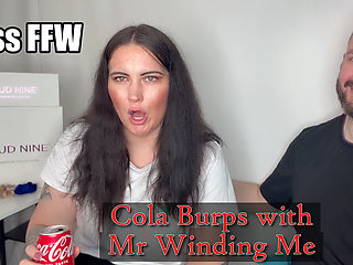 Sipping Cola & Burping While Mr Winds Me