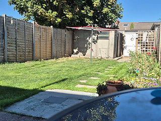 Clear washing line dared naked