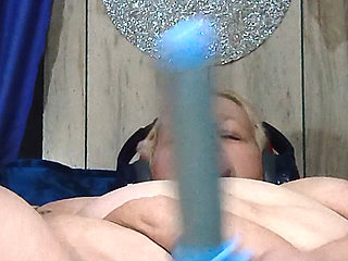Kinky Fucking Toy Going in Her Pussy of Joy