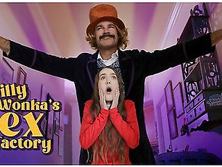Willy Wanka And The Sex Factory - Porn Parody Feat. Sia Wood