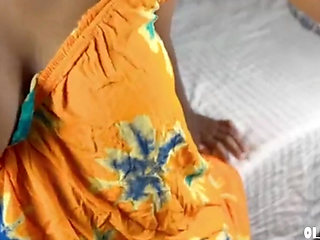 Fuck my Girlfriend in OYO room so hard after Ugadi Function Until she cum again and again