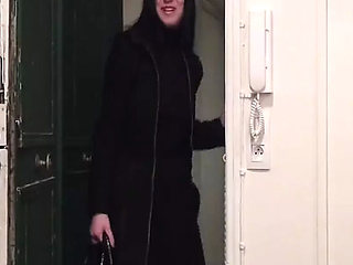 Rick Angel Casting: Anal & Blowjob with Brunette MILF in Lingerie & Stockings