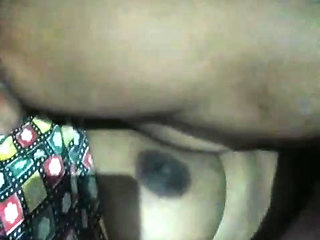 I had fun with the neighbor at night