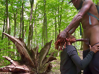 A Nature Walk and Facial In The Woods