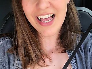 Cute curly brunette solo webcam masturbation