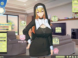 Hentai Game - Kasumi’s Wild Cowgirl Scene & Ayano’s Slippery Bath Handjob - Hentai Gameplay Animation