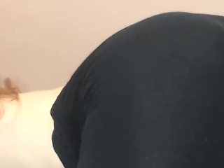 Showing off My Small Boobs & My Ass in Old Leggings