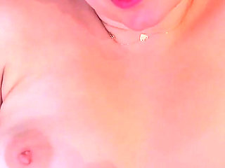 POV I gave Stepdaddy handjob over my small boobies