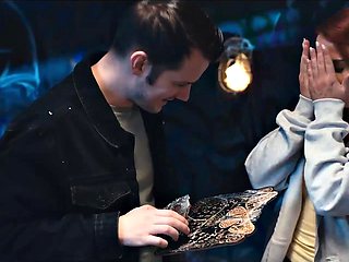 Redhead Clea Gaultiers Face Wrecked by Brutal Deepthroat in Ouija Board Parody Prank