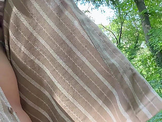 Madam O Outdoor Anal 7- up on the Hill