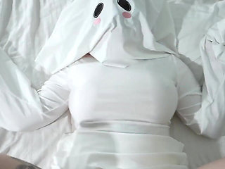 Ghost Sneaks Into Your Room to Drain All Your Cum