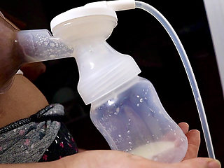 Arab MILF Breast Milking Huge Tits