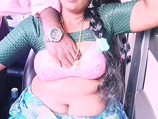Desi Car Sex. Beautiful Housewife Cheating Husband Fucking For Long Drive With Husbends Stepbrother. Telugu Dirty Talks