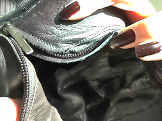 Smell My Black Boots and My Feet Until You Come! Lady Victoria Valente