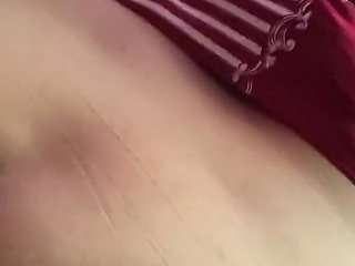 Left girlfriend doggy style at her home
