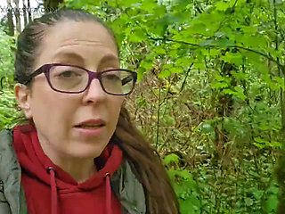 Hairy Nerdy Faery Outdoor Pee