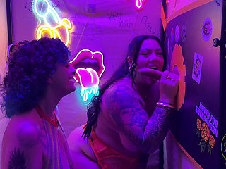 Bailey Boston & Kennedy Starling Share Bwc at Gloryhole