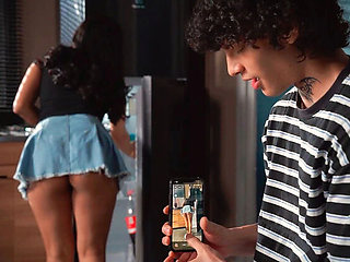 Skinny Stepsister JordyFabian Gets Fucked Hard By Stepbrother - Petite Latina Teen Doggy Style & Cowgirl Riding