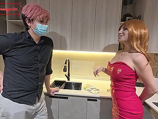 Steamy role play with husband and wife featuring reverse cowgirl