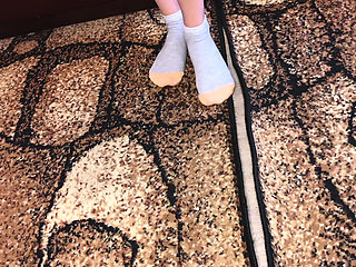 Foot Fetish Sneakers Sock and Bare Feet/sfw