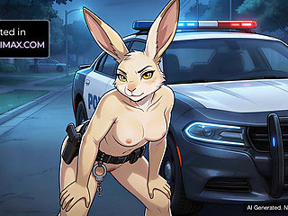 Officer June's Teasing Traffic Stop - Furry Hentai JOI POV
