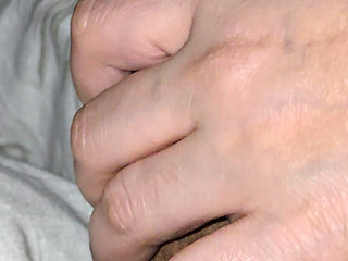 Step mom accidentally slip hand and handjob step son big dick