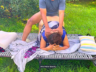 Rare Outdoor Saree Sex - I Am Anal Fucking My Stepdaughter in Law - Rough Doggy Position and Loud Moaning