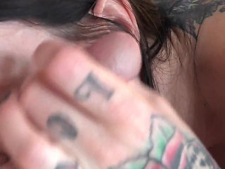 Brooke Lyn Rose Worships Logan's Cock