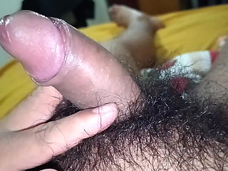 Andi loves his cock so much that stimulating it is a real pleasure, look how much cum he squirts out