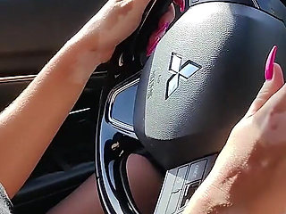 Car, Nylons, and High Heels